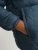 Jack & Jones SPRINT Black Blocking Quilted Hooded Jacket Turquoise Blue - Μπουφάν - Aνδρικά μπουφαν μεγάλα μεγέθη