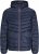 Jack & Jones SPRINT Red Stitches Quilted Hooded Jacket Navy Blazer - Μπουφάν - Aνδρικά μπουφαν μεγάλα μεγέθη