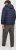 Jack & Jones SPRINT Red Stitches Quilted Hooded Jacket Navy Blazer - Μπουφάν - Aνδρικά μπουφαν μεγάλα μεγέθη
