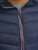 Jack & Jones SPRINT Red Stitches Quilted Hooded Jacket Navy Blazer - Μπουφάν - Aνδρικά μπουφαν μεγάλα μεγέθη