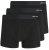 Jack & Jones BASIC BAMBOO Trunks 3-Pack Black - Εσώρουχα/Μαγιό - Aνδρικά Εσώρουχα μεγάλα μεγέθη