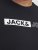 Jack & Jones CORP Logo Play 5 T-Shirt Black - Μακό μπλουζάκια - Aνδρικά μπλουζεσ μεγάλα μεγέθη