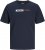 Jack & Jones CORP Logo Play 5 T-Shirt Navy Blazer - Μακό μπλουζάκια - Aνδρικά μπλουζεσ μεγάλα μεγέθη