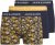Jack & Jones SKULLROCK Trunks 3-Pack Navy Blazer - Εσώρουχα/Μαγιό - Aνδρικά Εσώρουχα μεγάλα μεγέθη