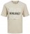Jack & Jones JJPAISLEY T-Shirt Moonbeam - Μακό μπλουζάκια - Aνδρικά μπλουζεσ μεγάλα μεγέθη