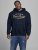Jack & Jones Elogo Sweat Hood Navy Blazer - φούτερ/Φούτερ με κουκούλα - φούτερ/Φούτερ με κουκούλα ανδρικά μεγάλα μεγέθη 