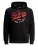 Jack & Jones Elogo Sweat Hood Black - φούτερ/Φούτερ με κουκούλα - φούτερ/Φούτερ με κουκούλα ανδρικά μεγάλα μεγέθη 