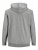 Jack & Jones Basic Sweat Zip Hood Light Grey Melange - φούτερ/Φούτερ με κουκούλα - φούτερ/Φούτερ με κουκούλα ανδρικά μεγάλα μεγέθη 