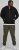 Jack & Jones Basic Sweat Zip Hood Black - φούτερ/Φούτερ με κουκούλα - φούτερ/Φούτερ με κουκούλα ανδρικά μεγάλα μεγέθη 