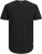 Jack & Jones NOA Crew Neck T-Shirt Black - Μακό μπλουζάκια - Aνδρικά μπλουζεσ μεγάλα μεγέθη