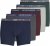 Jack & Jones OLIVER Trunks 5-Pack Dark Grey Melange - Εσώρουχα/Μαγιό - Aνδρικά Εσώρουχα μεγάλα μεγέθη