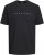 Jack & Jones STAR T-Shirt Black - Μακό μπλουζάκια - Aνδρικά μπλουζεσ μεγάλα μεγέθη