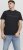 Jack & Jones STAR T-Shirt Black - Μακό μπλουζάκια - Aνδρικά μπλουζεσ μεγάλα μεγέθη