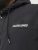 Jack & Jones RUSH SOLID Bomber Jacket with Hood Black - Μπουφάν - Aνδρικά μπουφαν μεγάλα μεγέθη