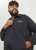 Jack & Jones RUSH SOLID Bomber Jacket with Hood Black - Μπουφάν - Aνδρικά μπουφαν μεγάλα μεγέθη