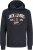 Jack & Jones 2 COL LOGO Hoodie Dark Navy - φούτερ/Φούτερ με κουκούλα - φούτερ/Φούτερ με κουκούλα ανδρικά μεγάλα μεγέθη 