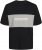 Jack & Jones LEGACY BLOCKING T-Shirt Black - Μακό μπλουζάκια - Aνδρικά μπλουζεσ μεγάλα μεγέθη