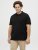 Jack & Jones AUSTIN CLASSIC Polo Black - Πόλο μπλουζάκια - Aνδρικά μπλουζακια πολο μεγάλα μεγέθη