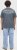 Jack & Jones Lington Crew Neck T-Shirt Grey - Μακό μπλουζάκια - Aνδρικά μπλουζεσ μεγάλα μεγέθη