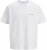 Jack & Jones Lington Crew Neck T-Shirt Bright White - Μακό μπλουζάκια - Aνδρικά μπλουζεσ μεγάλα μεγέθη