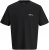 Jack & Jones Lington Crew Neck T-Shirt Black - Μακό μπλουζάκια - Aνδρικά μπλουζεσ μεγάλα μεγέθη