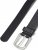 Jack & Jones HARRY Belt Black - Ζώνες - Ανδρικές ζώνες μεγάλα μεγέθη
