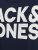 Jack & Jones CORP Logo T-Shirt Navy Blazer - Μακό μπλουζάκια - Aνδρικά μπλουζεσ μεγάλα μεγέθη