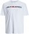 Jack & Jones JJECORP LOGO T-Shirt White - Μακό μπλουζάκια - Aνδρικά μπλουζεσ μεγάλα μεγέθη