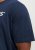 Jack & Jones Corp Logo Crew Neck T-Shirt Navy Blazer - Μακό μπλουζάκια - Aνδρικά μπλουζεσ μεγάλα μεγέθη
