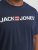Jack & Jones Corp Logo Crew Neck T-Shirt Navy Blazer - Μακό μπλουζάκια - Aνδρικά μπλουζεσ μεγάλα μεγέθη