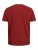 Jack & Jones JJELOGO TEE Red - Μακό μπλουζάκια - Aνδρικά μπλουζεσ μεγάλα μεγέθη