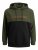 Jack & Jones JJEURBAN BLOCKING SWEAT Forest Green - φούτερ/Φούτερ με κουκούλα - φούτερ/Φούτερ με κουκούλα ανδρικά μεγάλα μεγέθη 
