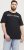 Jack & Jones Corp Logo Crew Neck T-Shirt Black - Μακό μπλουζάκια - Aνδρικά μπλουζεσ μεγάλα μεγέθη