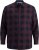 Jack & Jones Gingham L/S Shirt Dark Red - Πουκάμισα - Aνδρικά πουκαμισα μεγαλα μεγάλα μεγέθη