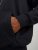 Jack & Jones JJSTAMP ZIP Hoodie Black - φούτερ/Φούτερ με κουκούλα - φούτερ/Φούτερ με κουκούλα ανδρικά μεγάλα μεγέθη 