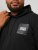 Jack & Jones JJLOCK SWEAT HOOD Black - φούτερ/Φούτερ με κουκούλα - φούτερ/Φούτερ με κουκούλα ανδρικά μεγάλα μεγέθη 