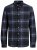 Jack & Jones JORJOSHUA Checked Shirt Navy - Πουκάμισα - Aνδρικά πουκαμισα μεγαλα μεγάλα μεγέθη