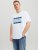 Jack & Jones JORJOSHUA T-shirt Bright White - Μακό μπλουζάκια - Aνδρικά μπλουζεσ μεγάλα μεγέθη