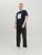 Jack & Jones JORJOSHUA T-shirt Navy - Μακό μπλουζάκια - Aνδρικά μπλουζεσ μεγάλα μεγέθη