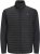 Jack & Jones MULTI SET-IN Sleeves Quilted Jacket With Collar Black - Μπουφάν - Aνδρικά μπουφαν μεγάλα μεγέθη