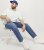 Jack & Jones GLENN ORIGINAL MF 071 Jeans Blue Denim - Τζιν και παντελόνια - Aνδρικα τζιν παντελόνια μεγάλα μεγέθη