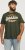 Jack & Jones JJELOGO O-Neck T-Shirt Kombu Green - Μακό μπλουζάκια - Aνδρικά μπλουζεσ μεγάλα μεγέθη
