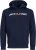 Jack & Jones CORP OLD LOGO REG FIT Hoodie Navy Blazer - φούτερ/Φούτερ με κουκούλα - φούτερ/Φούτερ με κουκούλα ανδρικά μεγάλα μεγέθη 
