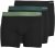 Jack & Jones Nick Bamboo Trunks 3-Pack Green/Black - Εσώρουχα/Μαγιό - Aνδρικά Εσώρουχα μεγάλα μεγέθη