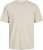 Jack & Jones ORGANIC T-Shirt Grey/Melange - Μακό μπλουζάκια - Aνδρικά μπλουζεσ μεγάλα μεγέθη