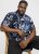 Jack & Jones Hawaii AOP Shirt Blue - Πουκάμισα - Aνδρικά πουκαμισα μεγαλα μεγάλα μεγέθη