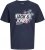  Jack & Jones Jaxon Crew Neck T-Shirt Sky Captain - Μακό μπλουζάκια - Aνδρικά μπλουζεσ μεγάλα μεγέθη