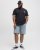  Jack & Jones Jackie Crew Neck T-Shirt Black - Μακό μπλουζάκια - Aνδρικά μπλουζεσ μεγάλα μεγέθη