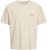Jack & Jones Boston Photo Crew Neck T-Shirt Antique White - Μακό μπλουζάκια - Aνδρικά μπλουζεσ μεγάλα μεγέθη