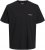 Jack & Jones Boston Photo Crew Neck T-Shirt Black - Μακό μπλουζάκια - Aνδρικά μπλουζεσ μεγάλα μεγέθη